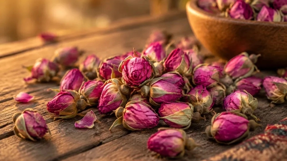 غنچه گل محمدی ممتاز کرمان مناسب صادرات غنچه گل محمدی ممتاز کرمان مناسب صادرات